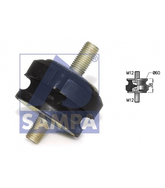 Silentblock DAF Tubo Escape