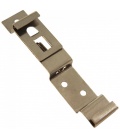 PORTAMATRICULAS MUELLE INOX