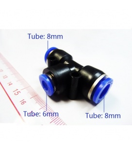 EMPALME RAPIDO "T" 8X8X6MM