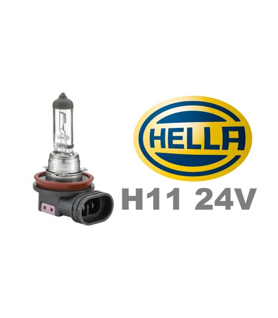 LAMPARA H11 HELLA 24V HEAVY DUTY