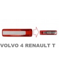 PLASTICO RECAMBIO PILOTO RENAULT-VOLVO [ CON PEQUEÑO DEFECTO ]