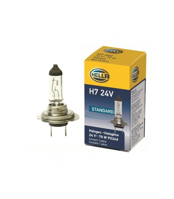 Bombilla H7 24V iluminación faro halógeno 70w Heavy Duty casquillo PX26d  Aspock 03E09148 — Recambiosdelcamion