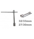 LLAVE EXAGONAL DE CRUZ TUERCAS RUEDAS [ VARIAS MEDIDAS ]