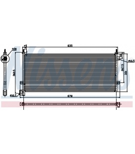 RADIADOR AIRE-ACONDICIONADO VOLVO