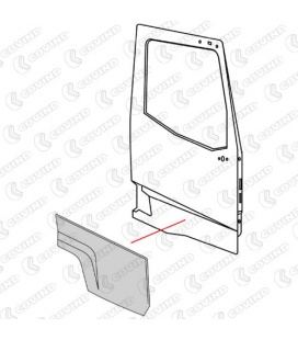 PLACA BAJO PUERTA RENAULT RANGER GAMA T