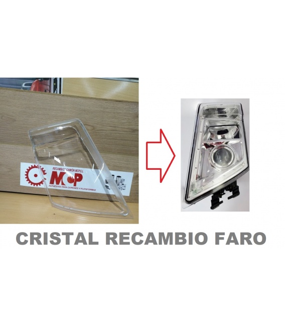 CRISTAL FARO VOLVO FH13 METACRILATO