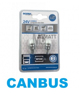 LAMPARAS W5W CUÑA 24V LEDS CANBUS