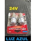2 LAMPARAS 24V LUZ ROJA LEDS SMD