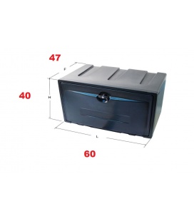Cajon termoplastico rotomoldeo 400 mm