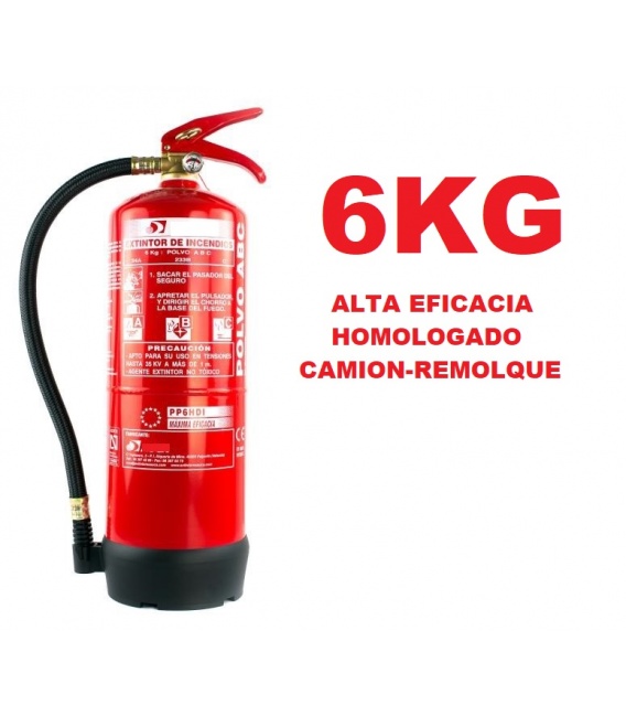 Extintor 6 Kg abc Precio 27.50 €