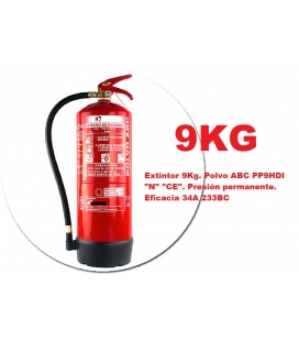 Extintor 9KG ANTIBRASA