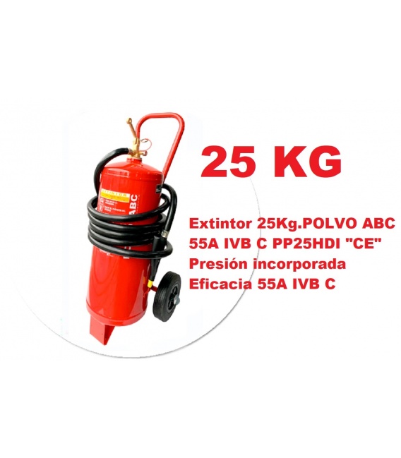 Extintor 25KG CARRO
