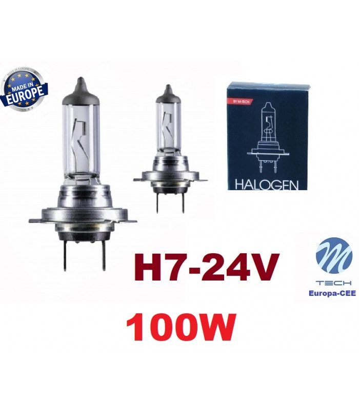 Bombilla H7 24V iluminación faro halógeno 70w Heavy Duty casquillo PX26d  Aspock 03E09148 — Recambiosdelcamion