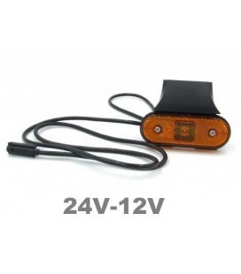 PILOTO AMBAR LATERAL CON SOPORTE