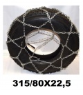 2 CADENAS NIEVE 315/80X22,5