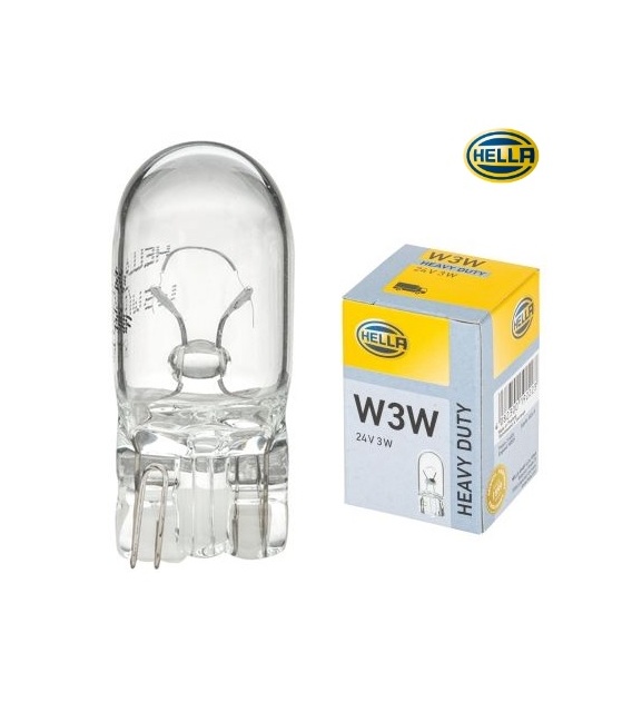 LÁMPARA LUZ ESTACIONAMIENTO/POSICIÓN 24V 3W HELLA