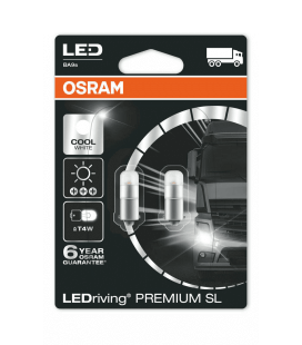 LAMPARAS(2)OSRAM/LEDS.24V.T4W