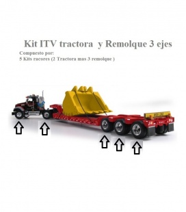 RACORES TRACTORA+REMOLQUE