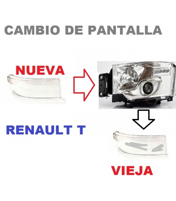 PANTALLA FARO RENAULT RANGER T
