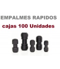 100 EMPALMES RAPIDOS RECTOS RECUPERABLES
