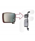 TAPA TRASERA RETROVISOR RENAULT GAMA T -NEGRA