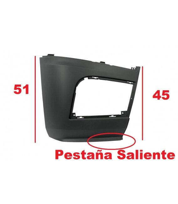 CUBREFARO ESQUINA ACTROS MP4-GRIS