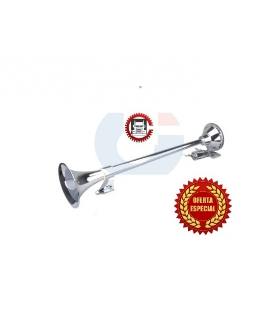 BOCINAS CROMO ZINC 65/75CM