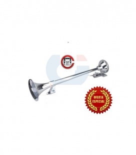 BOCINAS CROMO ZINC 65/75CM