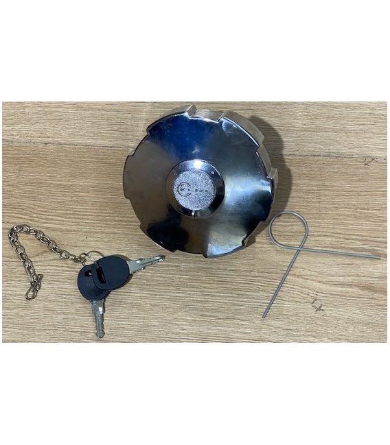 TAPON GASOIL 80mm MERCEDES ACTROS- PLATA GRUESO