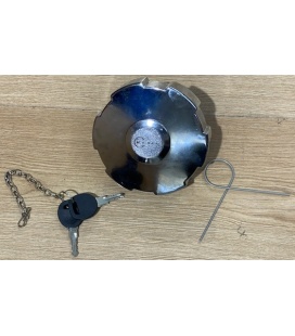 TAPON GASOIL 80mm MERCEDES ACTROS- PLATA GRUESO