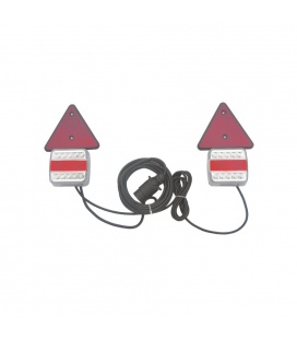 KIT LUCES-REMOLQUES-IMAN-TRIANG-CABLE 7,5M