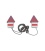 KIT LUCES-REMOLQUES-CON MAGNESIO-TRIANG-CABLE 7,5M