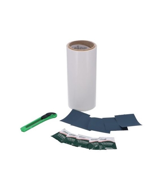 KIT REPARACION PARCHE LONA BLANCO 220X22CM