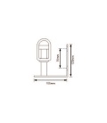 SOPORTE ROTATIVO FIJACION TORNILLOS-TIPO U