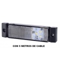 PILOTO LED BLANCO CON 5 METROS DE CABLE
