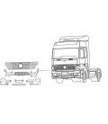 REJILLA PARAGOLPES CENTRAL - ACTROS MP1