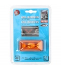 PILOTO FRONTAL 2LED 24V ROJO-AMBAR-BLANCO