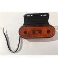 PILOTO LED AMBAR CON SOPORTE