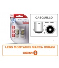 LAMPARAS (2) CANBUS 24V LED BLANCO FRIO