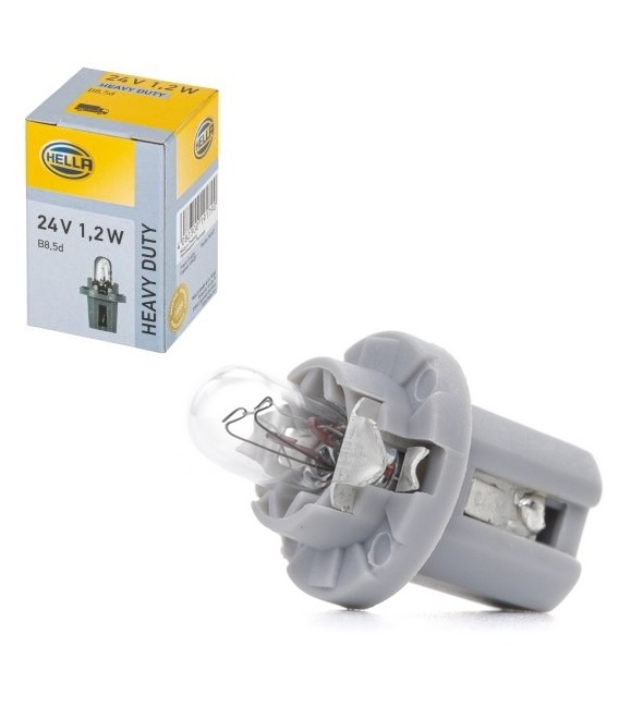 LAMPARA 1,2W-24V Casquillo Gris