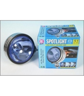 FOCO CROMADO H3 PEQUEÑO LED AZUL 12V