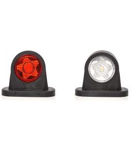 PILOTO LED GALIBO ROJO BLANCO 12/24V