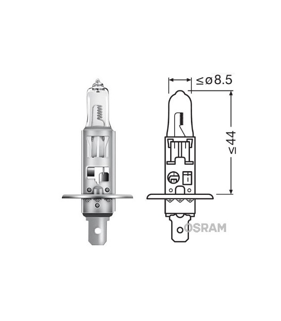 LAMPARA 24V H1 70W - OSRAM