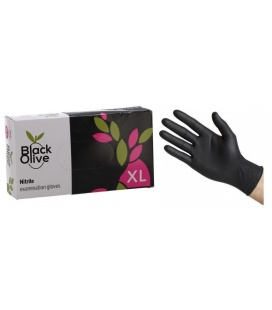 GUANTES NITRILO XL NEGRO