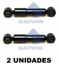 2 AMORTIGUADORES HORIZONTALES CABINA VOLVO