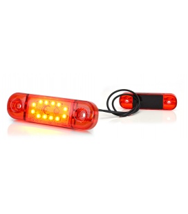 PILOTO TRASERO ROJO 12LEDS 12/24V