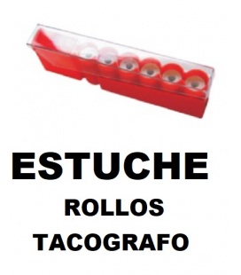 ESTUCHE PAPEL ROLLOS TACOGRAFO