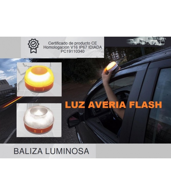 LUZ AVERIA EMERGENCIA HOMOLOGADA-FLASH
