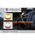 LUZ AVERIA EMERGENCIA V16 HOMOLOGADA-FLASH-SUSTITUYE A LOS TRIANGULOS