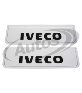 2 FALDILLAS DEÑLANTERAS IVECO LETRAS RELIEVE 60X18CM